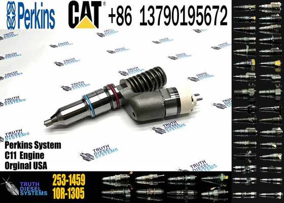 Excavator Accessories Fuel Injector 239-4907 249-0707 253-1459 10R-1305 10R-3147 for CAT C11 for Construction Machinery