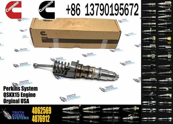 New Stainless Steel Fuel Injector for Cummins QSKX15 Diesel Engine (Part Numbers 4062569 4088665 4954888 1764364)