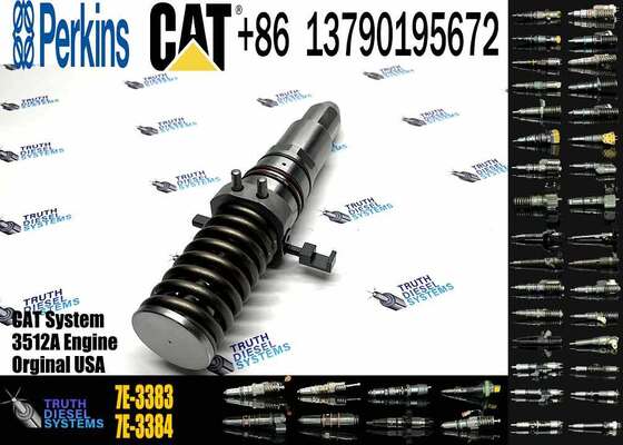 Diesel Common Rail Fuel Injector 4P-9077 7E-3383 0R-2925 for Caterpillar Cat 3508 3512 3516 Engine