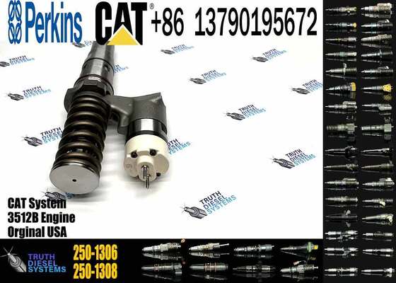 For Cat Diesel Engine 3508 3512B Injection Valves-Fuel Injector Assy 2501306 250-1306