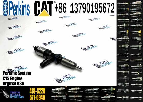 Excavator Parts Diesel Common Rail Injector 295050-0421 370-7287 3707287 295050-1810 418-3229 4183229