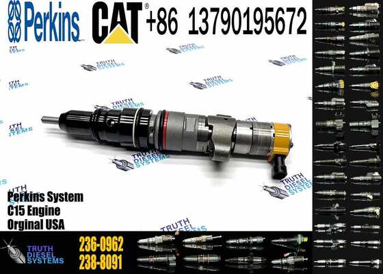 Common Rail Fuel Injector 236-0962 2360962 10R-7224 10R7224 for Caterpillar E330C 330C C-9 Engine