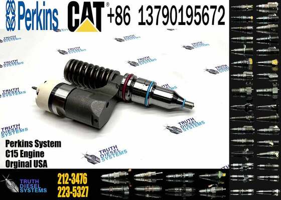C15 C12 Diesel Engine Parts Fuel Injector 2123476 212-3476 166-0149 0R-9530 for Cat-erpillar Excavator