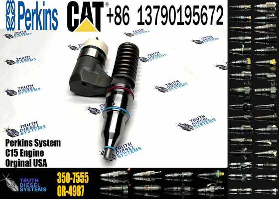 Common Rail Fuel Injector 350-7555 20R-0056 for Caterpillar C10 C12 Excavator 345B CPT372 350-7555 350 7555 20R0056