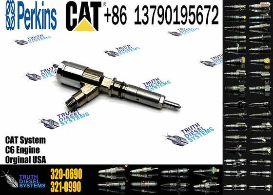 Diesel Fuel Injector 320-0690 2645A749 10R-7673 3200690 for Cater pillar C6.6 Engine Loader Per kins Engine 1106D-E66TA