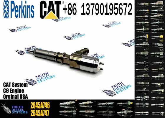 In Stock E320D Excavator Parts Diesel Fuel Injector 2645A746 320-0677 3200677 for C6.6 Engine