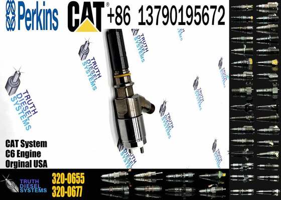 Excavator Engine Parts C4.2 C6.4 C6.6 Engine Fuel Injector 320-0655 320-0680 326-4756 320-0677 320-0690 326-4700 Injector diesel
