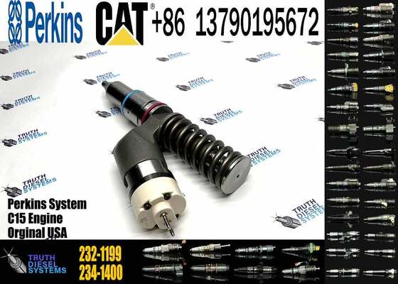 Excavator Injector 2321199 232-1199 2246317 224-6317 for C15 Engine Parts Diesel Nozzle Assembly