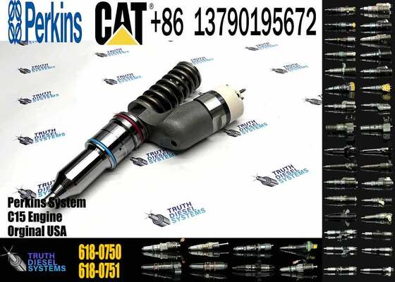 For CAT for Caterpillar C15 365C Excavator Diesel Engine Parts 244-7715 618-0750 Common Rail Fuel Injector