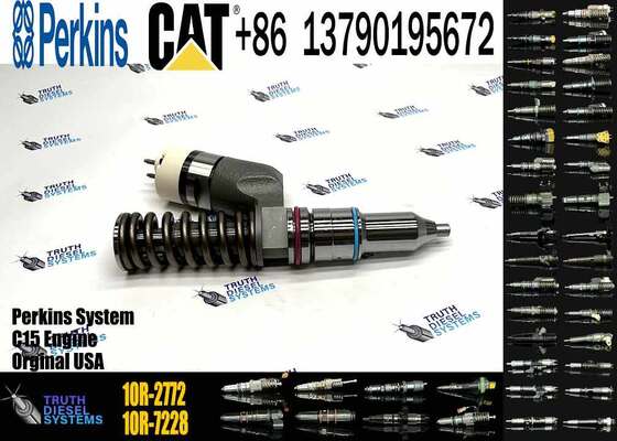 Original GP Fuel Injector 10R-2772 T430594 253-0618 Fits for Caterpillar Perkins Engines C18 C15