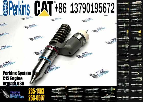 Excavator Injector 2351403 235-1403 2447718 244-7718 for C18 Engine Parts Diesel Nozzle Assembly