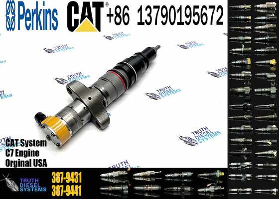 Excavator Fuel Injector 387-9433 for 330D 336D 340D C9 Diesel-Replaces 10R-7222 387-9431 459-8473 6 Month Warranty