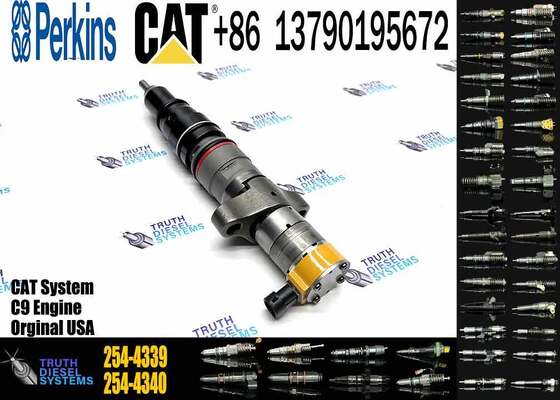 330D Excavator Fuel Injector 387-9434 387-9433 254-4339 for Caterpillar Engine C7 C9