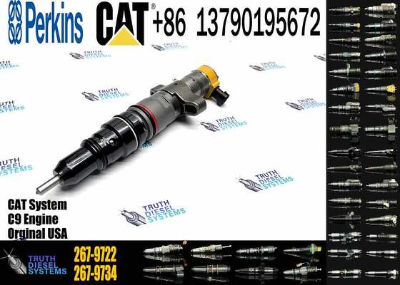 67 9722 265 8106 Fuel Pump Injector 2679722 2658106 Oil Pressure Injector 265-8106 267-9722 for C9 Engine