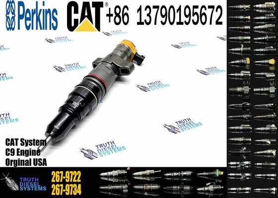 67 9722 265 8106 Fuel Pump Injector 2679722 2658106 Oil Pressure Injector 265-8106 267-9722 for C9 Engine