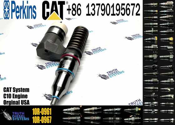 New Condition C12 Engine Diesel Fuel Injector 10R-0961 212-3469 203-3464 317-5279 350-7555 for Excavator Parts