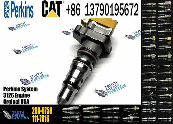 Cat Engine Parts 3126 Cat Injectors 20R-4148 20R-0758 232-1171 10R-1267 232-1183 10R-1266 for C-aterpillar Cat 3126 Injector