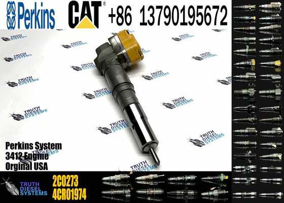New 3126 Diesel Engine Fuel Injector 222-5972 173-4059 155-1819 155-8723 2C0273 for Excavator Parts Condition New