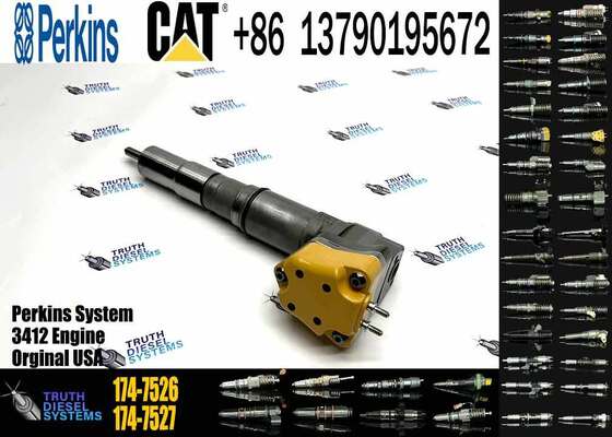Diesel Fuel Injector 177-4752 for C-aterpillar CAT 3126B 3126E Common Rail Injector for E325C Excavator Parts 1774752