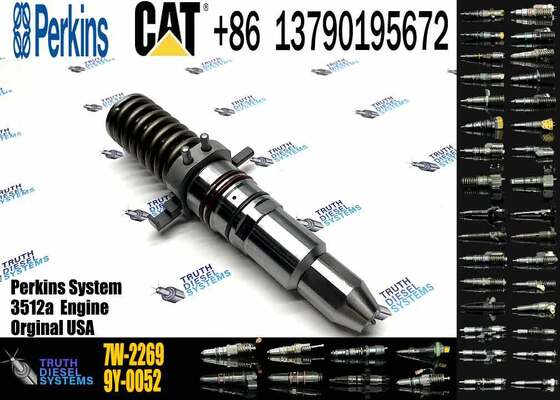 New Diesel Engine Injector 7W-2269 7C-4174 7E-3384 7C-9577 7E-8836 7E-3382 7C-4184 for C-aterpillar C3512A Common Rail Steel