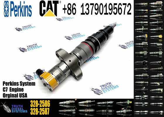New Excavator Diesel Injector Model 238-8901 328-2586 241-3228 10R-4763 241-3238 Replacement for C-a-t C7 Injector 387-9427