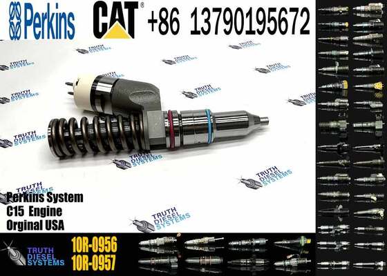 KJC Excavator Parts Fuel Injector 2113022/211-3022/10R0956/10R-0956 for 3406E C15 C-15 Construction Machinery
