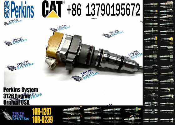 New Diesel Engine Injector 1OR-1267 188-1320 10R-9237 173-9379 10R-0781 4CR0197 156-8895 for Ca-terpillar C3126 Common Rail Steel