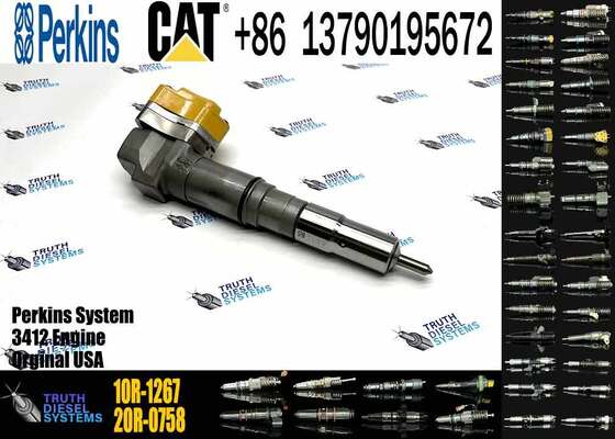 New 3412E 3408 Diesel Fuel Injector for Excavator Engine Parts 232-1171 10R-1267 232-1183 10R-1266 4CR01974