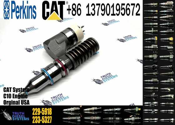 Excavator Injector 10R1814 10R-1814 2295918 229-5918 for C12 Engine Parts Diesel Nozzle Assembly