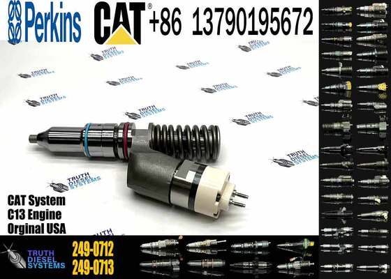 Diesel Engine Fuel Injector Excavator Accessories Diesel Motor Parts 249-0712 10R-3147 for CASE CAT966H CX31 TRUCK CAT725