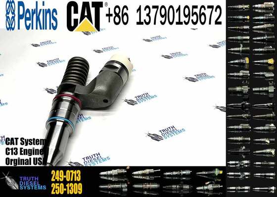 Cat 345C 345D 349D Excavator C11 C13 Diesel Engine Parts Fuel Injector Assembly 249-0713 2490713 for C-aterpillar Injector Nozzle