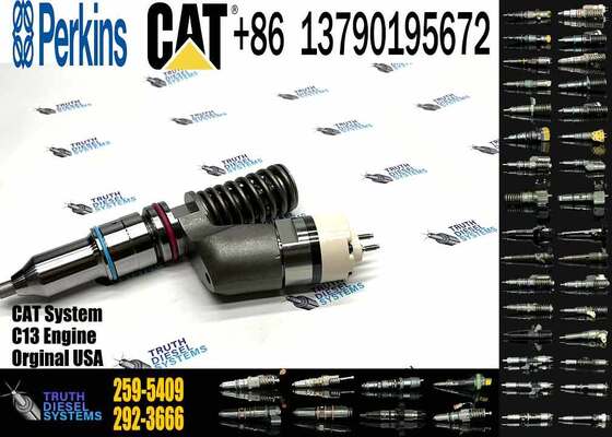 Genuine CAT C13 Engine Fuel Injectors 253-0608 259-5409 292-3666 for C-aterpillar Common Rail System