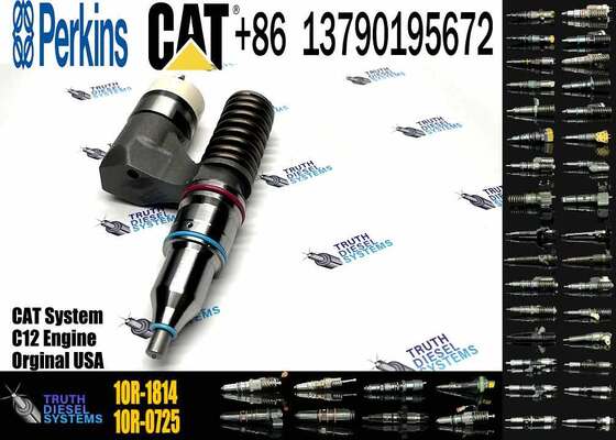Excavator Parts Diesel C12 Engine Injector 208-9160 0R-9595 1OR-1814 OR-4987 161-1785 New Stainless Steel Injector for Excavator