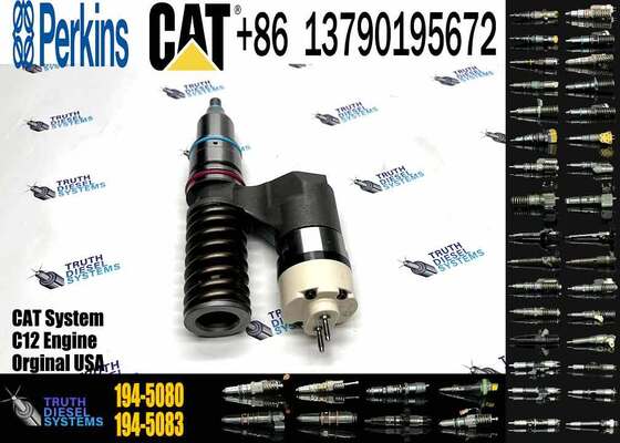 Excavator Loader Parts 2123460 10R-0960 161-1708 194-5080 223-5327 223-5328 212-3460 Diesel Engine C10 12 Fuel Injector Assembly