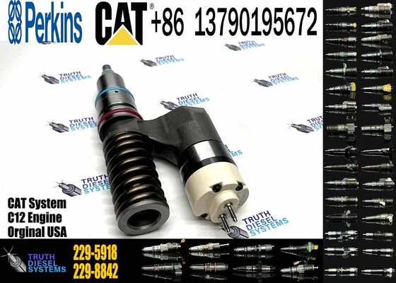 Excavator Injector 10R1814 10R-1814 2295918 229-5918 for C12 Engine Parts Diesel Nozzle Assembly
