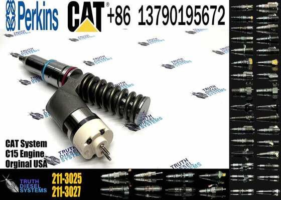 Excavator Injector 10R0955 10R-0955 2113025 211-3025 for C18 Engine Parts Diesel Nozzle Assembly
