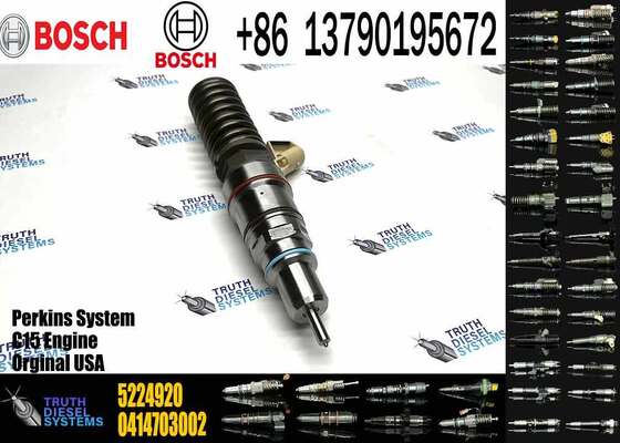 Hot Sell Common Rail Fuel Injector 0414703003 0414703005 0414703007 5224920 for Detroit Series 60 N3 14.0L Diesel Engine