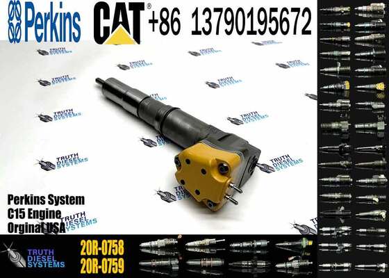 Excavator Injector 20R-0758 20R0758 232-1175 2321175 174-7526 1747526 159-0835 for 3126 Engine Parts Diesel Nozzle Assembly