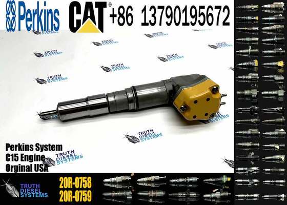 Excavator Injector 20R-0758 20R0758 232-1175 2321175 174-7526 1747526 159-0835 for 3126 Engine Parts Diesel Nozzle Assembly