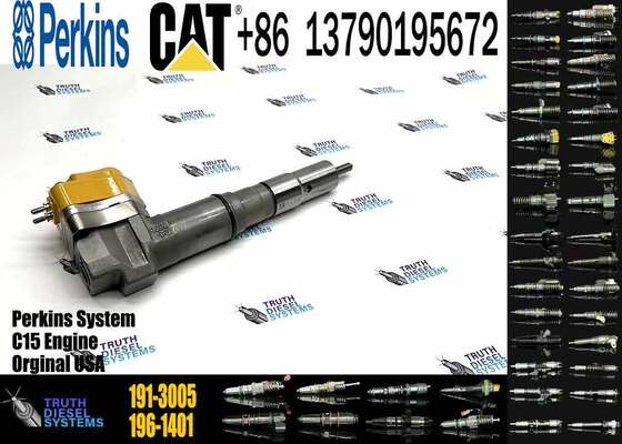 Common Rail Injector 191-3005 198-4752 198-6877 20R-4147 Engine Parts Fuel Injectors for 3412 Engine