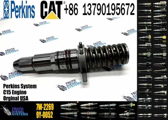 New Diesel Engine Injector 7W-2269 7C-4174 7E-3384 7C-9577 7E-8836 7E-3382 7C-4184 for Cater-pillar C3512A Common Rail Steel