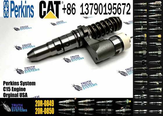 Excavator Parts 392-0211 Fuel Injector 3920211 20R-0849 20R0849 for C-AT 5130B 5230B 3512B Series