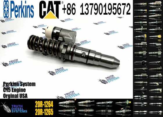 Common Rail Cat Fuel Injector 386-1752 3861752 20R-1264 20R1264 for Cater-pillar C-AT Engine