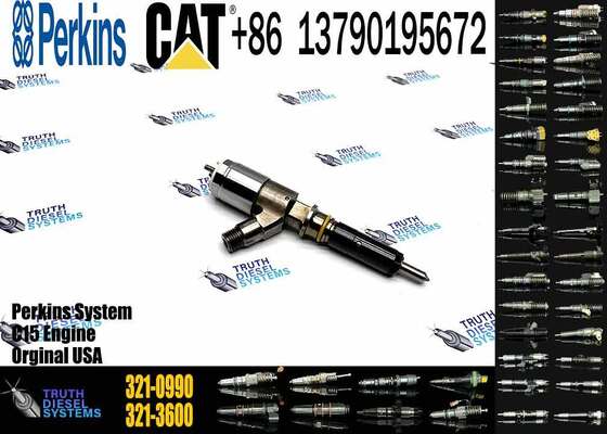 New Quality Common Rail Fuel Injector 321-0990 2645a743 10R-7668 Engine Fuel Injector for Engine C6.6 320D Inyector