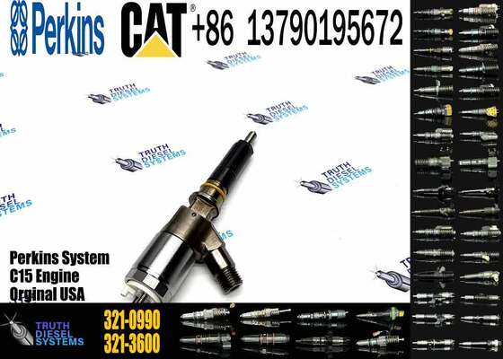 New Quality Common Rail Fuel Injector 321-0990 2645a743 10R-7668 Engine Fuel Injector for Engine C6.6 320D Inyector
