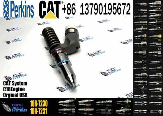 10R-7230 10R7230 291-5911 Fuel Injector for Engine C15 C18 Truck 772G Loader 988K Dozer 834K Excavator 390F