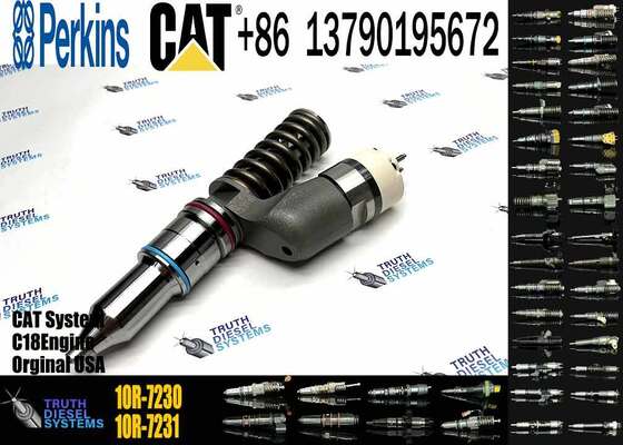 10R-7230 10R7230 291-5911 Fuel Injector for Engine C15 C18 Truck 772G Loader 988K Dozer 834K Excavator 390F