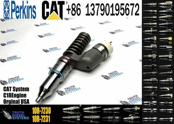 10R-7230 10R7230 291-5911 Fuel Injector for Engine C15 C18 Truck 772G Loader 988K Dozer 834K Excavator 390F