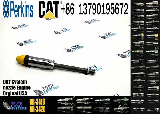 Engineering Machinery Spare Parts Fuel Injection Pencil Nozzle 4W7015 0R3419 4W-7015 0R-3419 for 3204 Engine 215B 931B
