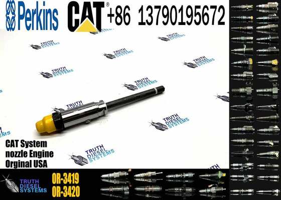 Engineering Machinery Spare Parts Fuel Injection Pencil Nozzle 4W7015 0R3419 4W-7015 0R-3419 for 3204 Engine 215B 931B